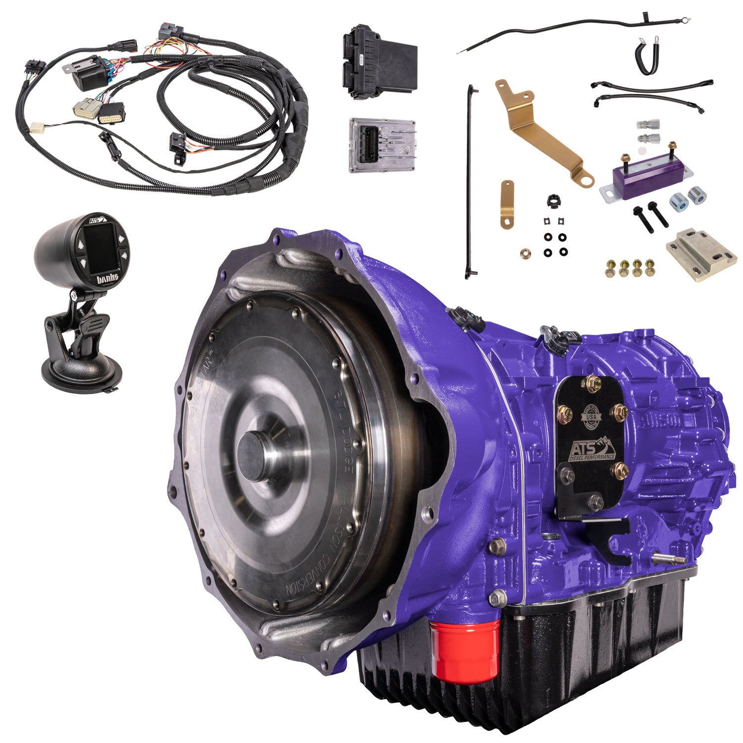 ATS Allison Conversion Complete Kit 2WD Transmission 47RH 47RE 48RE 1998.5-2007 5.9L Cummins 319-812-2218
